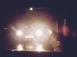 Появилось видео нелепой аварии с пьяным водителем «Мерседеса» в Пятигорске