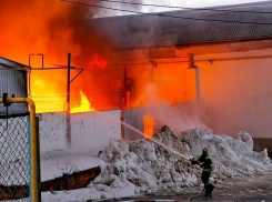 В Ставрополе горел Южный рынок