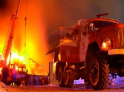 Административное здание горело на рынке Пятигорска