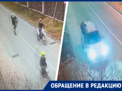 Безнаказанные лихачи на питбайках гоняют как на мототрассе по дорогам Зеленой Рощи в Ставрополе