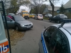 В Ставрополе столкнулись «Лада Приора» и «Тойота Камри»: полиция подозревает, что водитель «Камри» был пьян