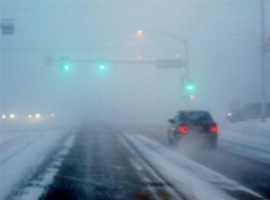 О снегопаде и тумане до конца недели предупредили водителей Ставрополья 
