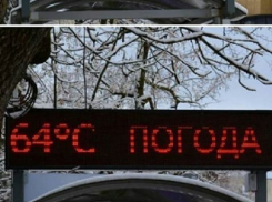 65-градусная жара в заснеженном Пятигорске попала на фото