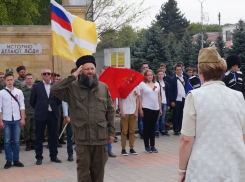 Казаками Ставрополья был проведен автопробег в честь Дня Победы 