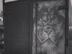 Ставропольский художник рисует на грязных автомобилях