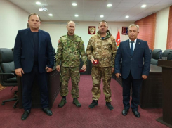 Медалью Жукова и Суворова награждены бойцы из Ставрополья