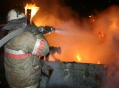 Сауна горела на окраине Ставрополя