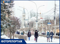 В Ставрополе выпал первый снег