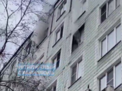В Северо-Западном районе Ставрополя загорелась многоэтажка