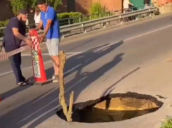 Комсомольский пруд снова «поплыл» на отдыхающих в Ставрополе