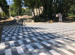 В Ставрополе продолжают реконструкцию родника на улице Пригородной