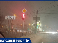 Житель Ставрополя пожаловался на долгий отсчет светофоров в центре города 