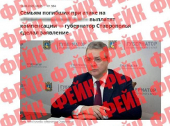 Губернатор Ставрополья опроверг фейк о погибших от атаки БПЛА в Невинномысске