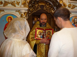 На Ставрополье осужденный обвенчался со своей супругой