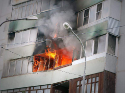 В центре Ставрополя горела многоэтажка