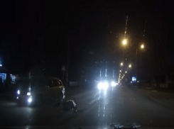 Появилось видео того, как в Михайловске была сбита девушка-пешеход