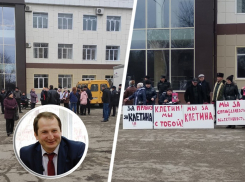 «Клетин! Мы с тобой», — под таким лозунгом в Георгиевске состоялся митинг в поддержку главы
