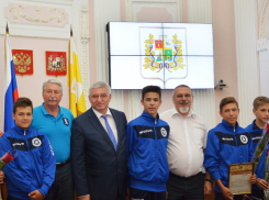 Подравшихся в Норвегии футболистов наградили власти Ставрополя