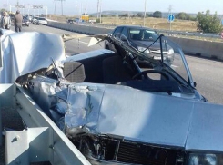 Страшная авария с тремя автомобилями произошла в Ставрополе