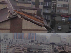 С дома в северо-западном районе Ставрополя снесло крышу