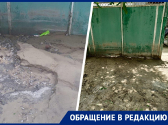 Жителей села на Ставрополье затопило песком и глиной после проливных дождей