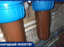 На ржавую воду в селе Новоселицком пожаловались ставропольцы