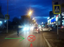 В Ставрополе сбили школьницу на переходе