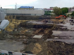 Строительство нового торгового центра в Ставрополе заметили горожане