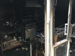 Никто не пострадал при пожаре в парке Победа в Ставрополе 