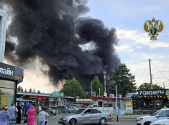 Площадь пожара в Ставрополе выросла до 5 000 квадратных метров