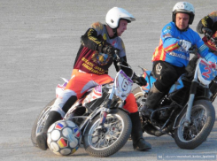 Мотоболисты «Колоса» в Ипатово остановили примчавшуюся из станицы Кущевской «Комету» 