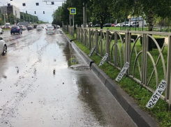 Водители Ставрополя массово разыскивают смытые ливнями номера авто 