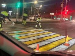 Дорожники разметку рисуют: пробки в 9 баллов сковали Ставрополь вечером 3 апреля 