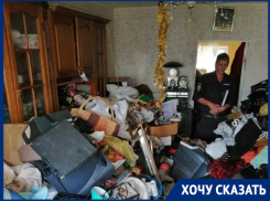 Ставропольчанка подробно рассказала о хозяйке «мусорной» квартиры