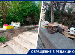 Мусорные кучи и гнилые остатки овощей от нелегального рынка замучили жителей юга Ставрополя