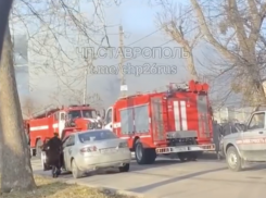 Из-за пожара в Ставрополе эвакуировали многоквартирный дом