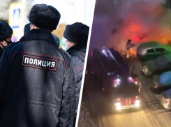 В Ставрополе правоохранители устанавливают причину возгорания легковушки на Перспективном