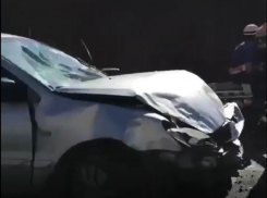 Утреннее ДТП на спуске Вавилова помяло машины и попало на видео в Ставрополе