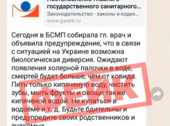 Фейком о биологической диверсии Украины вновь напугали ставропольцев