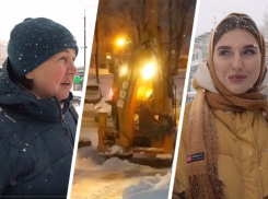 «Тракторятки» чистили от снега дворы в Ставрополе