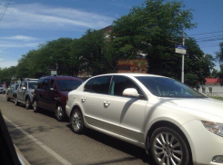 Четыре автомобиля столкнулись на улице Ленина в Ставрополе