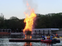 В Железноводске «привили» коронавирус и изгнали его пламенем