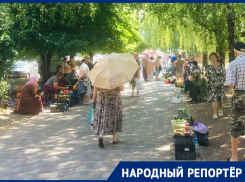 Стихийный рынок продолжает работать в Ставрополе после многочисленных проверок