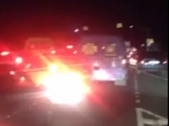 7-ми километровая «пробка» образовалась из-за серьезного ДТП под Ставрополем