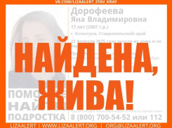 Пропавшую 17-летнюю девушку ищут на Ставрополье