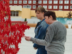 Большая красная звезда появилась на Александровской площади Ставрополя