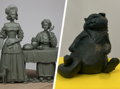 Скульптуры барышни с крестьянкой и бронзовых котов за 154,5 миллиона установят на улице Шаумяна в Ставрополе