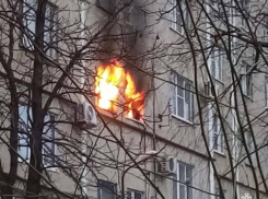 Троих детей спасли ставропольские огнеборцы из пожара в многоэтажке Солнечнодольска