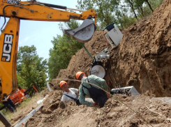 Ставрополькрайводоканал полностью меняет подающий водовод от источников водоснабжения в поселке Новый Маяк 