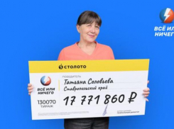 Почти на 18 миллионов озолотилась уроженка Ставропольского края